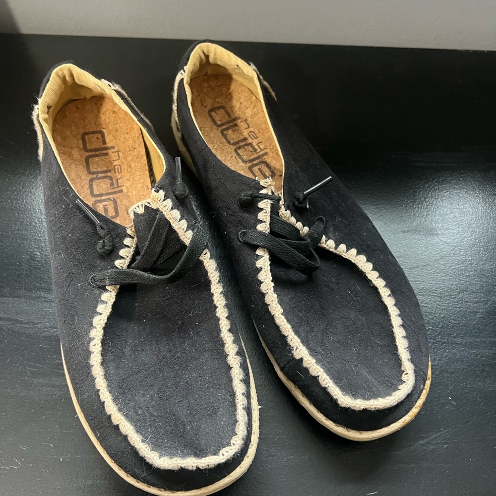 Hey Dude Women’s Black Casual Shoes